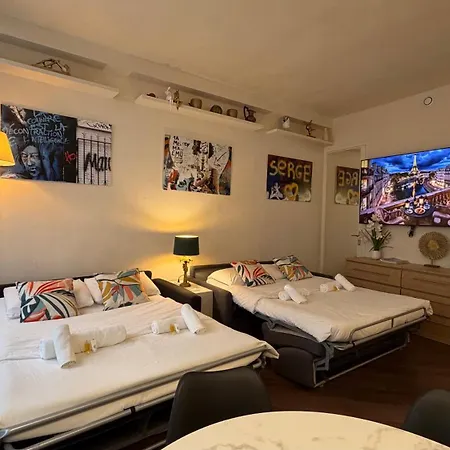 Monceau-levis, Rue Lebouteux - 6 People شقة باريس