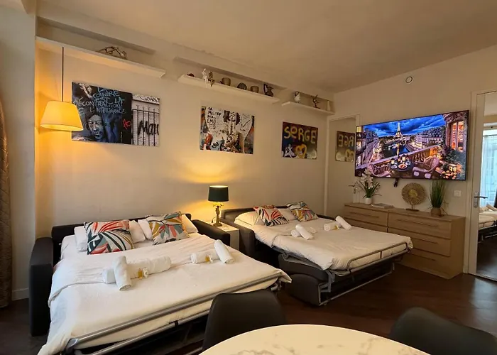 Monceau-levis, Rue Lebouteux - 6 People شقة باريس